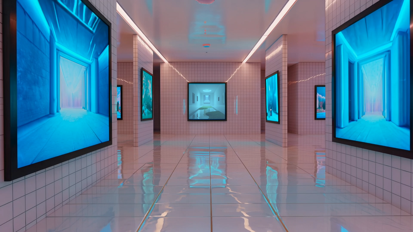 Elsewhere Gallery, still from single-channel video