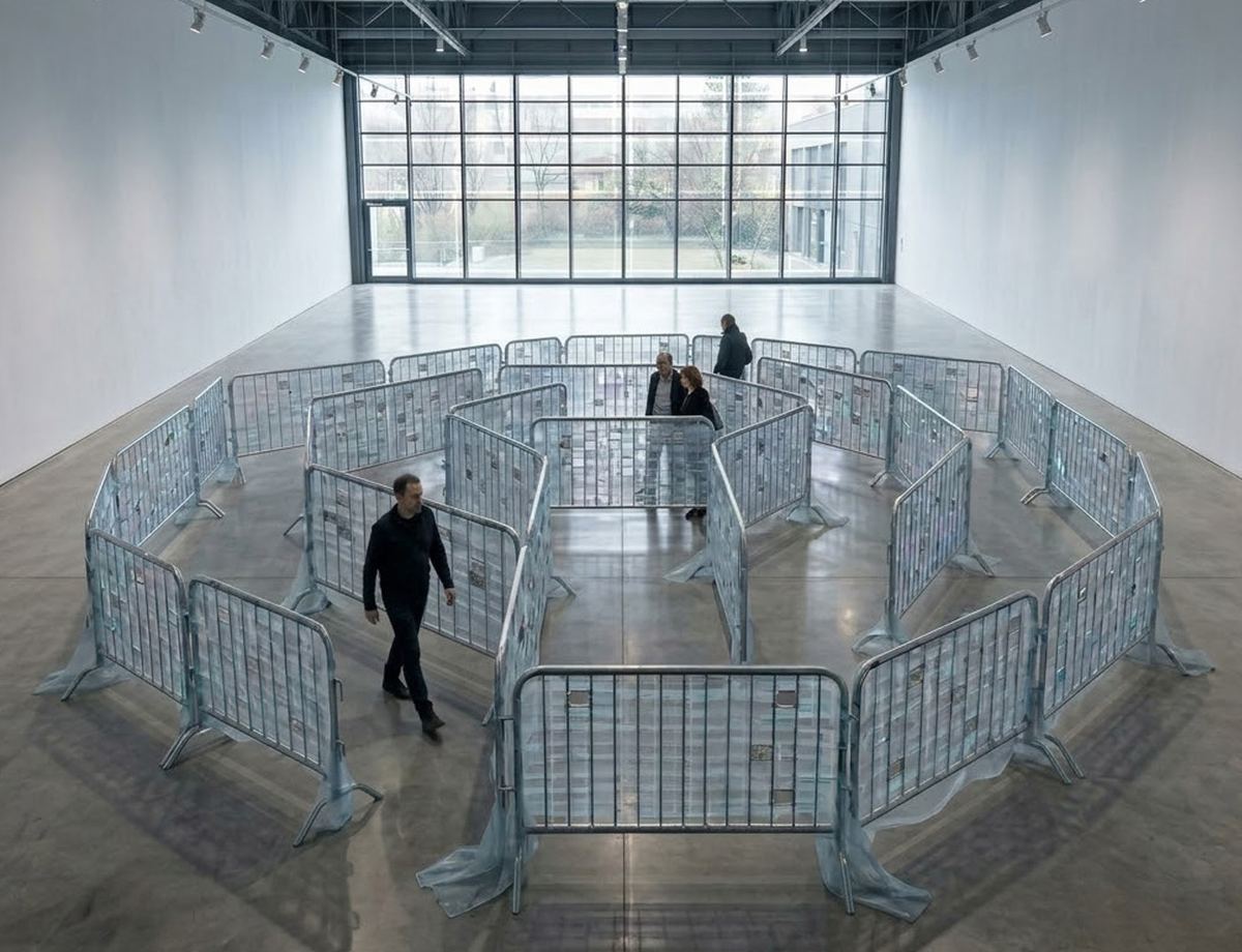 Structure: Enclosure, digital visualisation of the project
